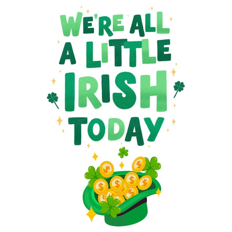 Heute, am St. Patricks Day, sind wir alle ein bisschen irisch