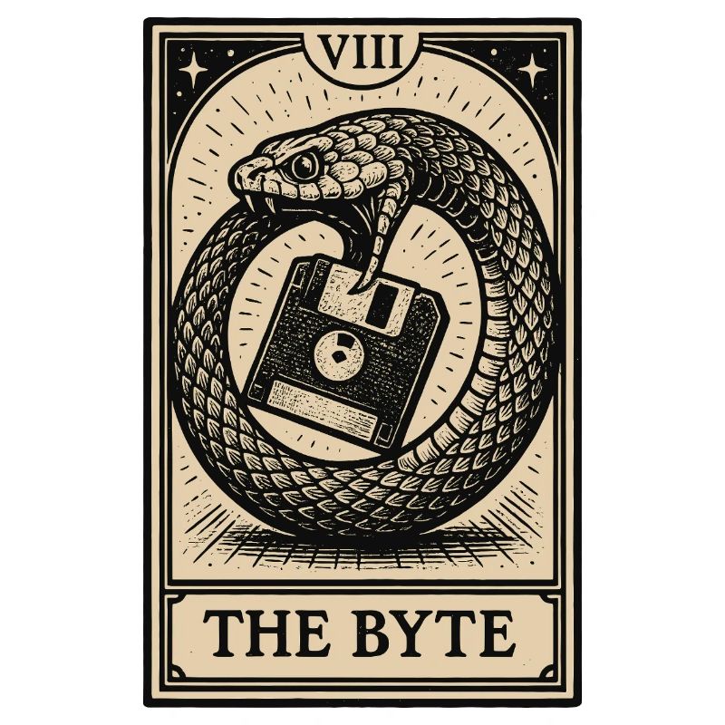 Data Hoarding Tarot – The Byte