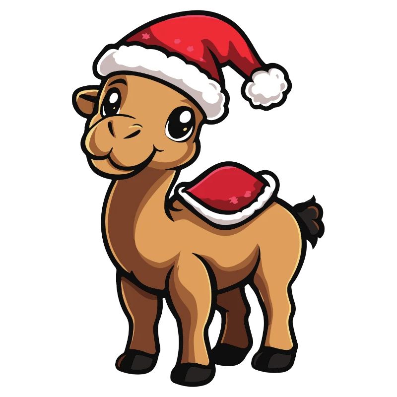 Kamel Weihnachten Niedlich