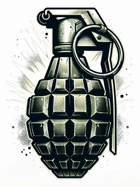 Detonate-Design: Klassische Granate
