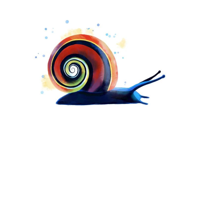Bunte Schnecke