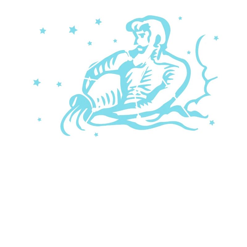Wassermann der Wasserträger Konstellation