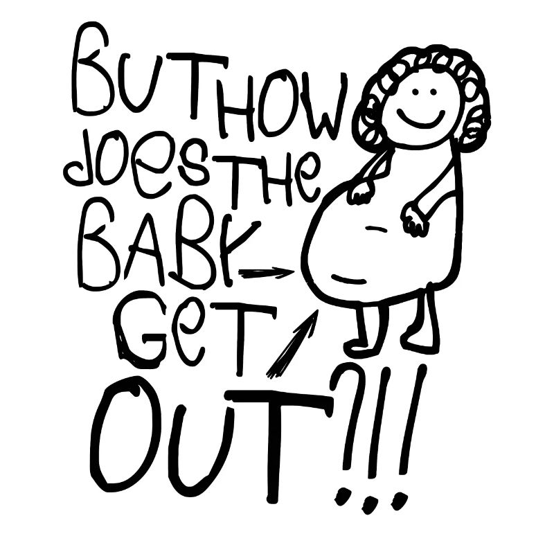Mais comment le bébé sort-il?