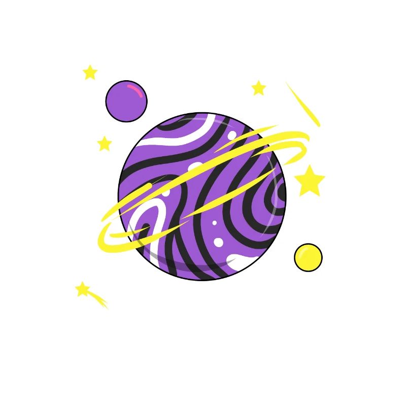 Nonbinary Space Planet Nonbinary Pride