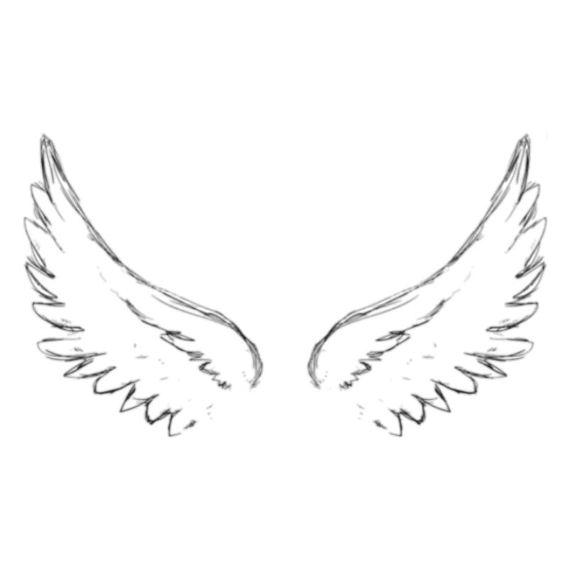 Engelsflügel oder Dämon