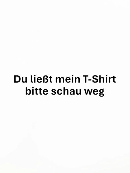 Witziger Spruch