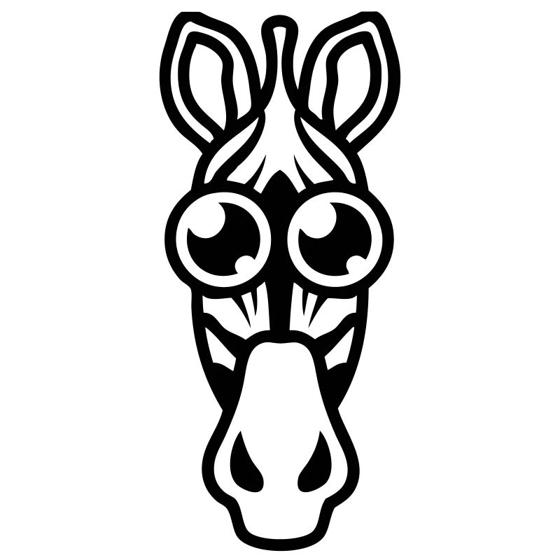 zebra child drawing animals