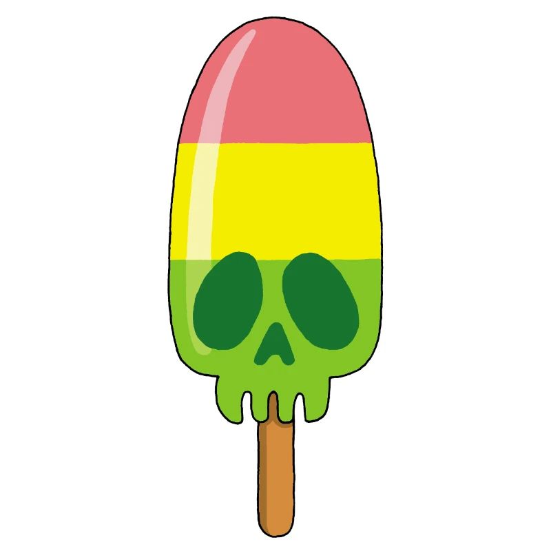 Eiscreme-Totenkopf