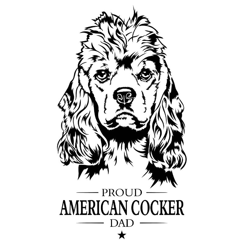 American Cocker Dad Dogs Cocker Spaniel Wilsigns