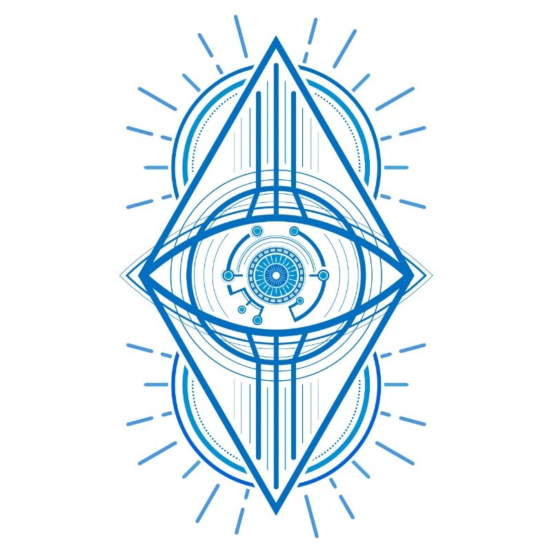 Auge Muster (Blick)