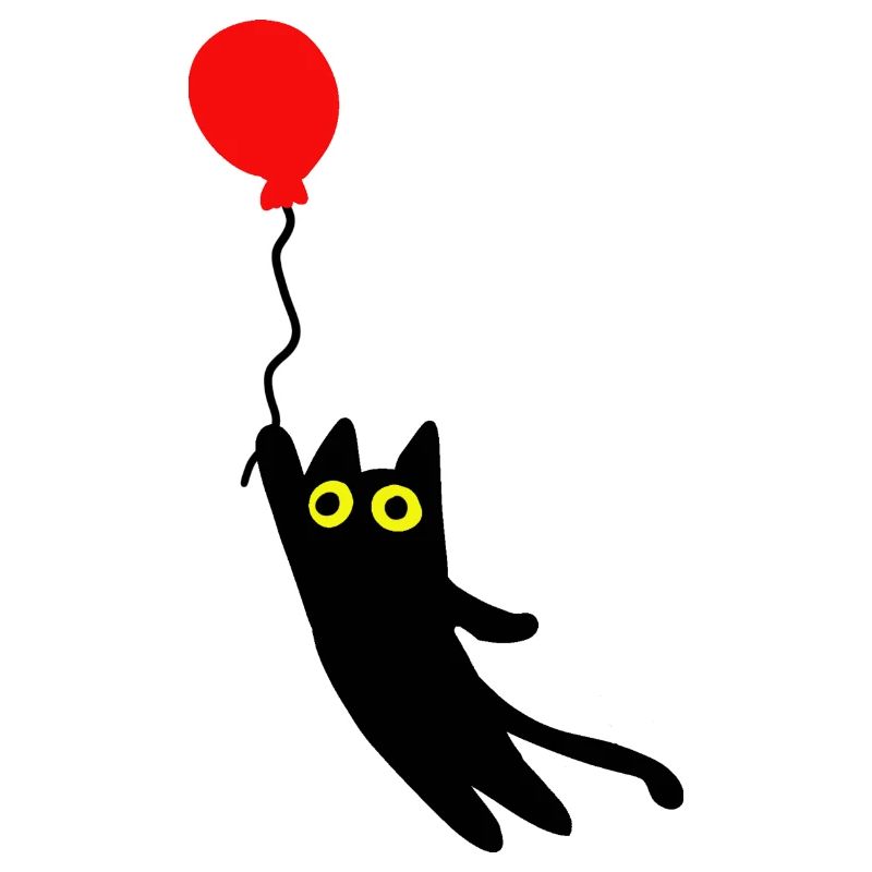fliegende Katze