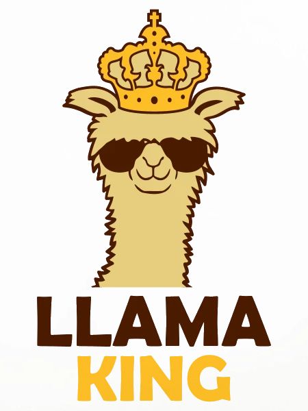 Llama King Chef cool