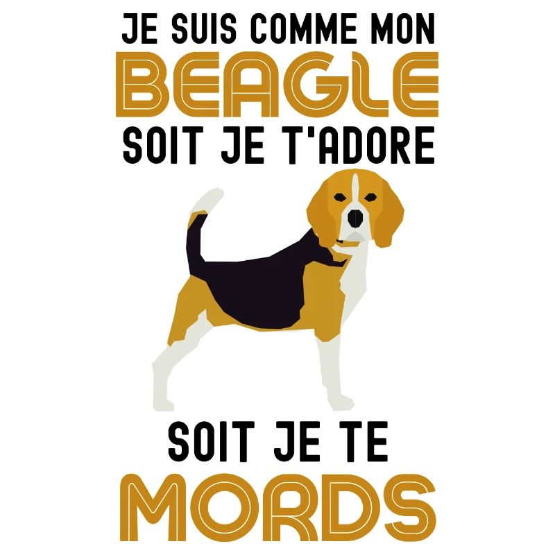 Je suis comme mon beagle 1