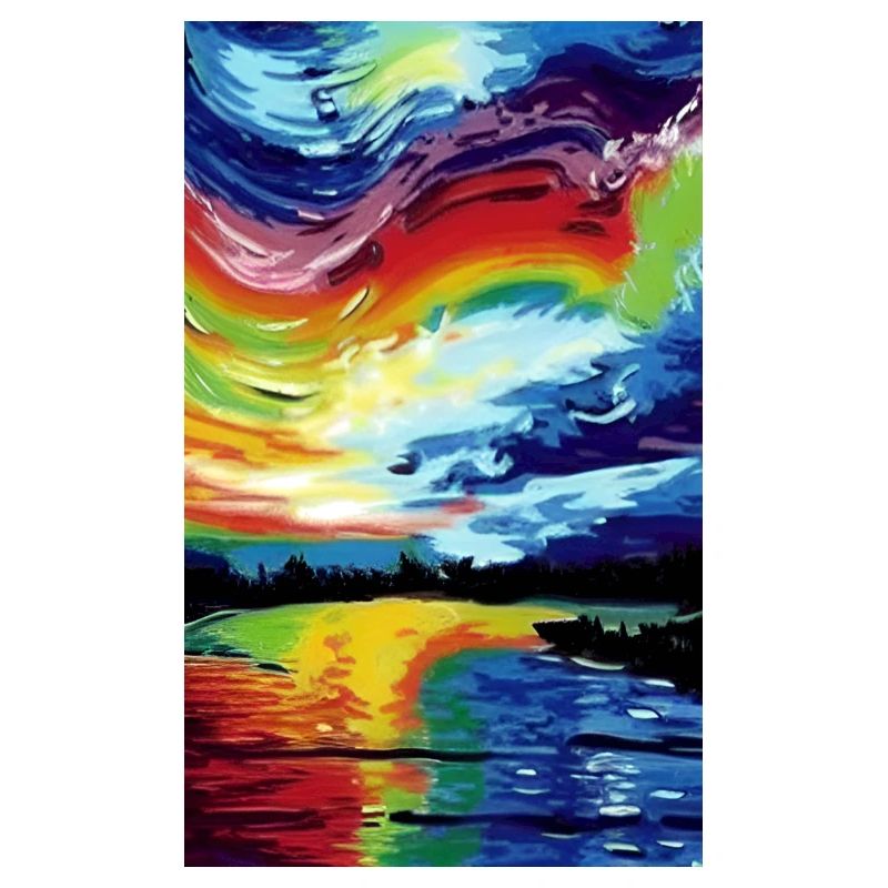 Regenbogen Horizont