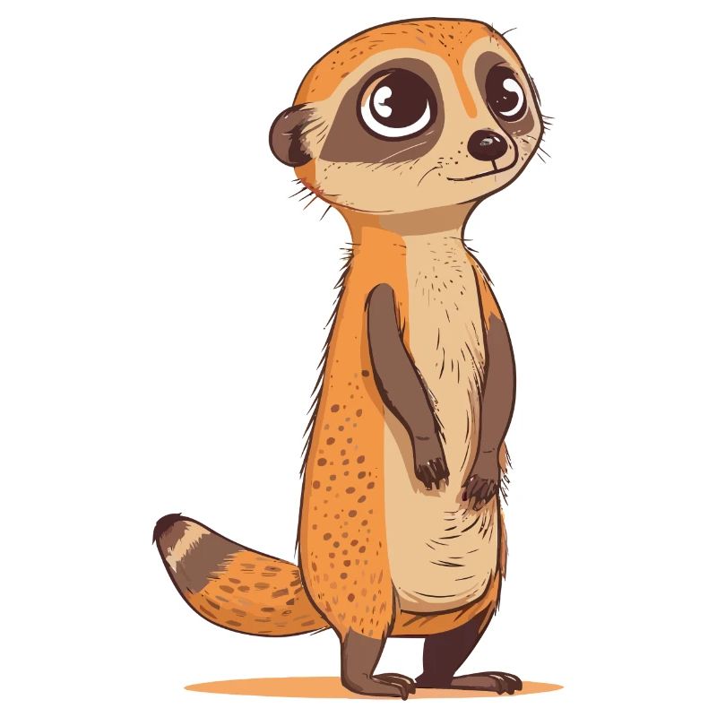 süßes Erdmännchen