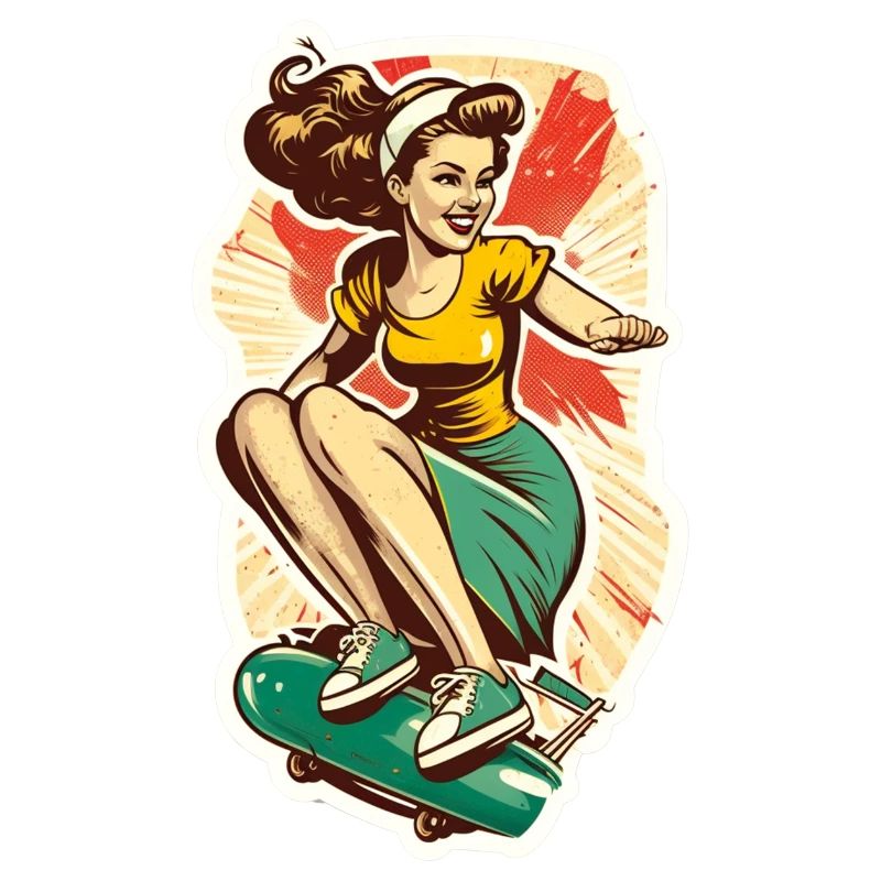 Skater-Mädchen