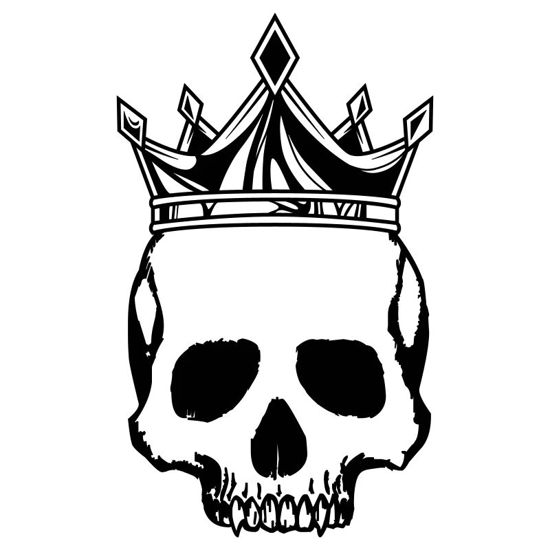 Skull King Crown