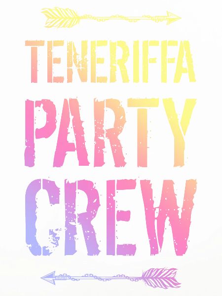 Teneriffa Party Crew Bunt
