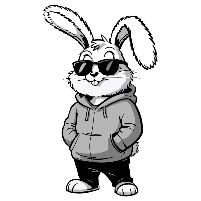 Cool Easter Bunny Bunny Happy Easter Gift