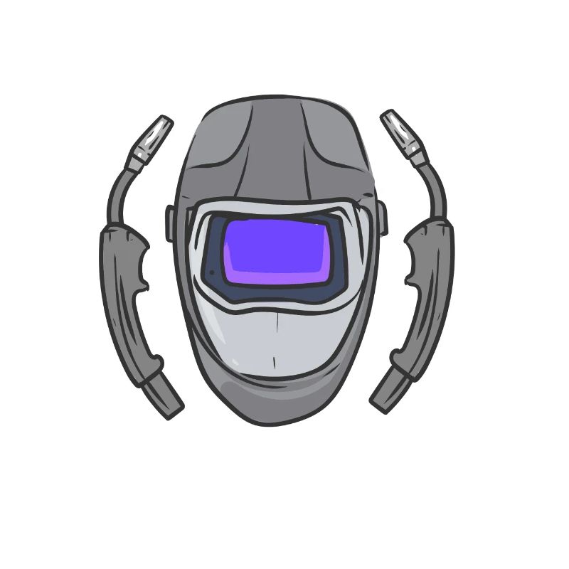 Welder Using A Diploma