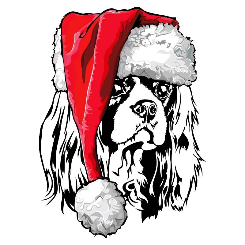 Cavalier King Charles Spaniel Christmas Wilsigns