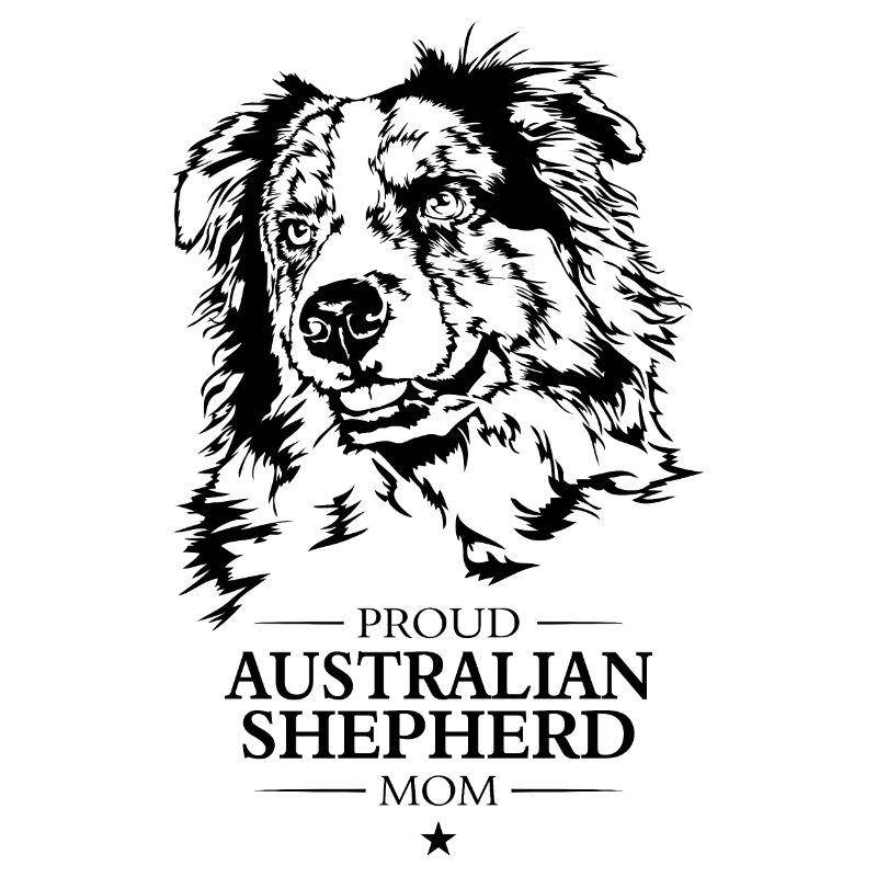 Australian Shepherd Mom Hunde Hund Wilsigns