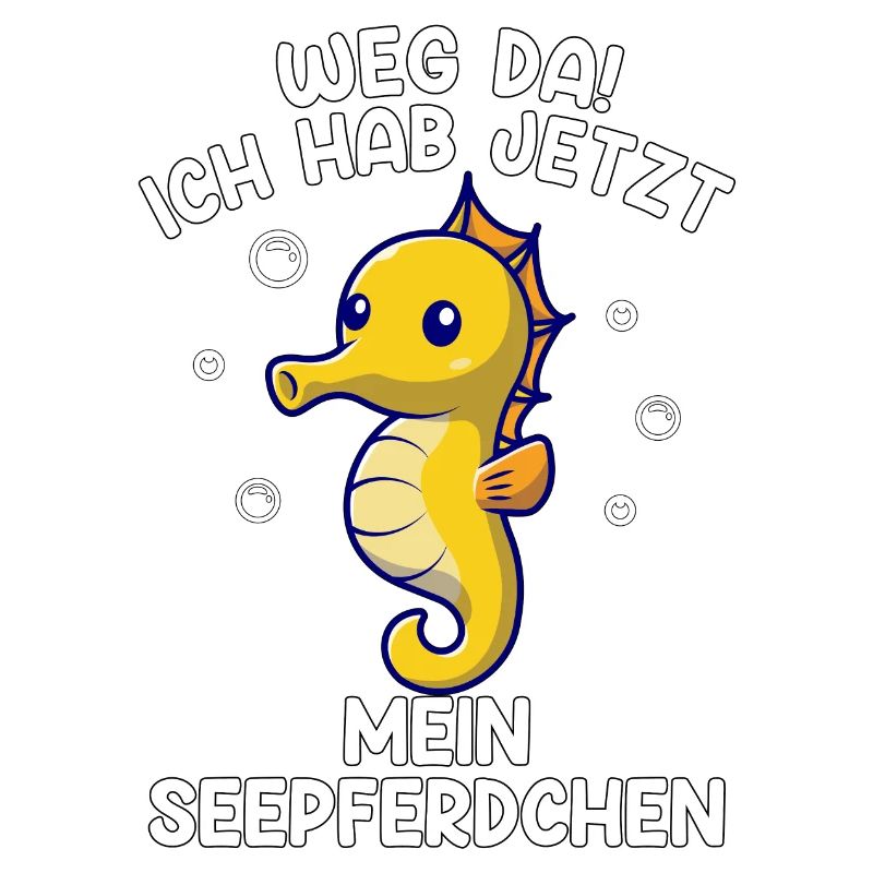 Seepferdchen Seepferd Spruch Kinder Geschenk