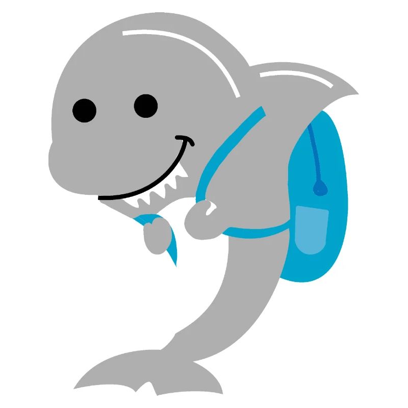 Shark Backpack School