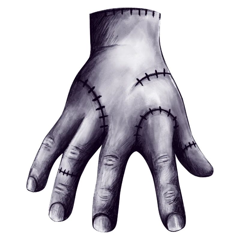 Main de zombie