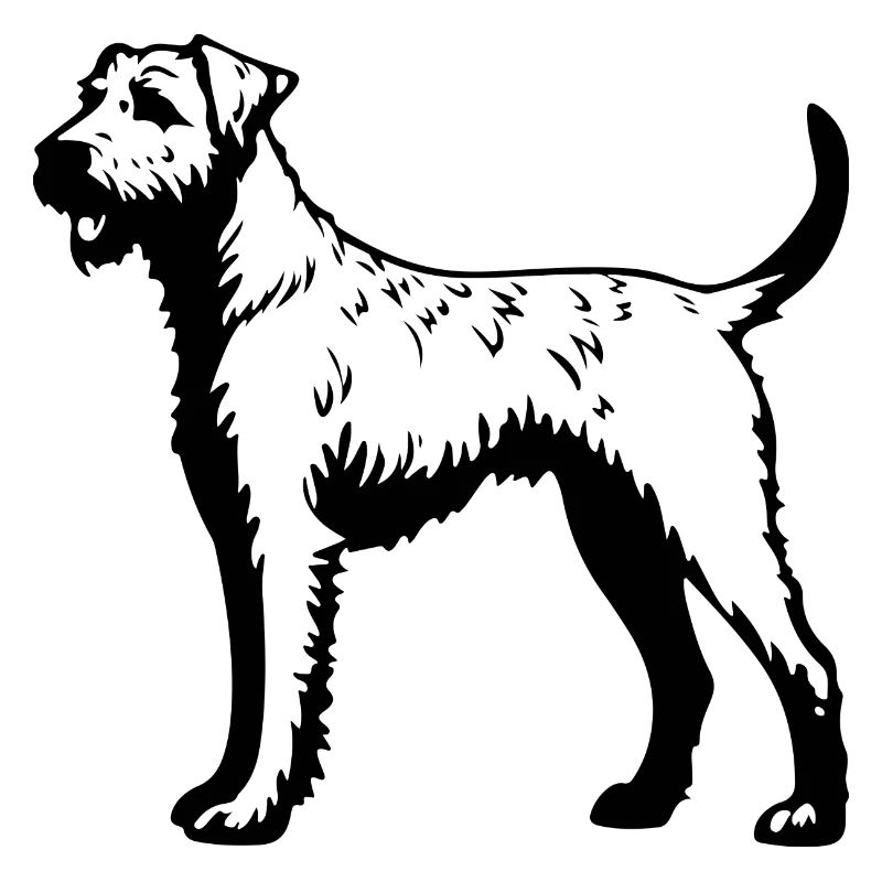 Icône du chien Airedale Terrier