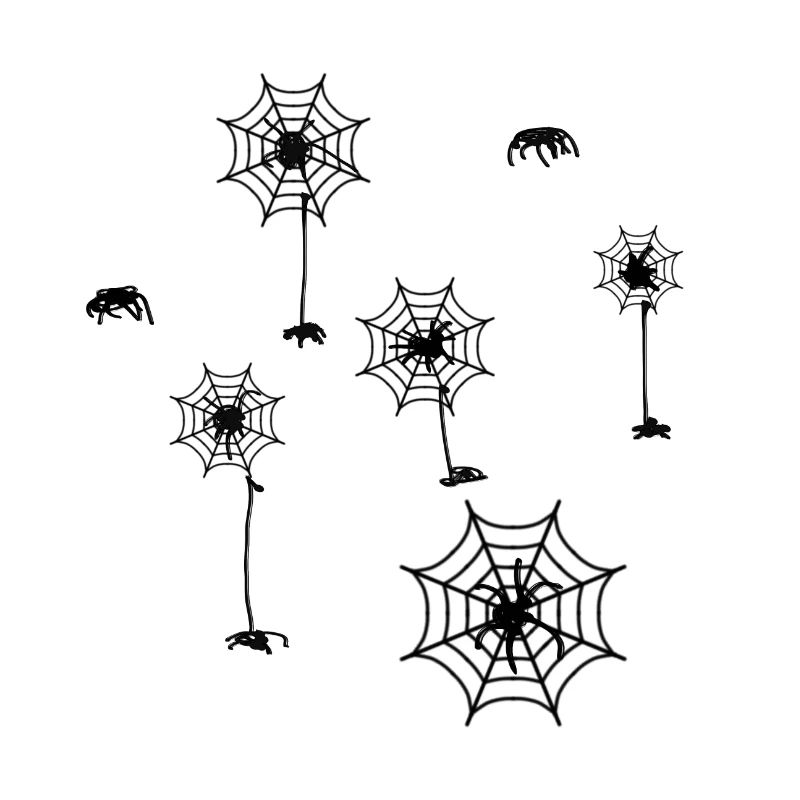 Spider web, spider, webs, illustration
