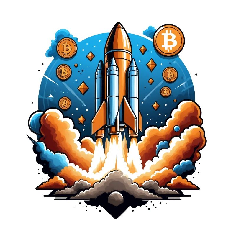 Bitcoin Crypto Crypto à la lune Cadeau