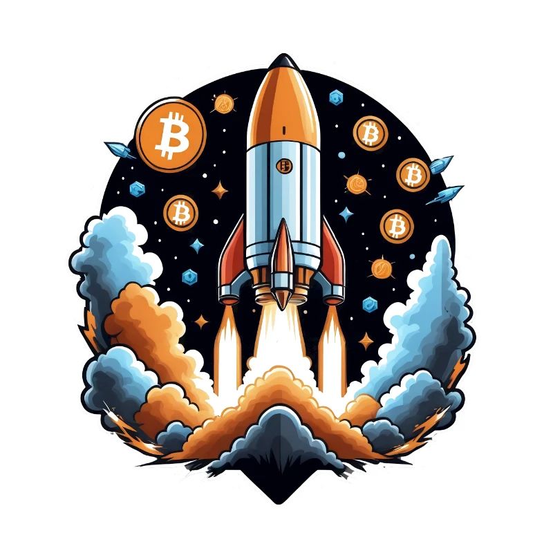 Bitcoin Crypto Crypto à la lune Cadeau