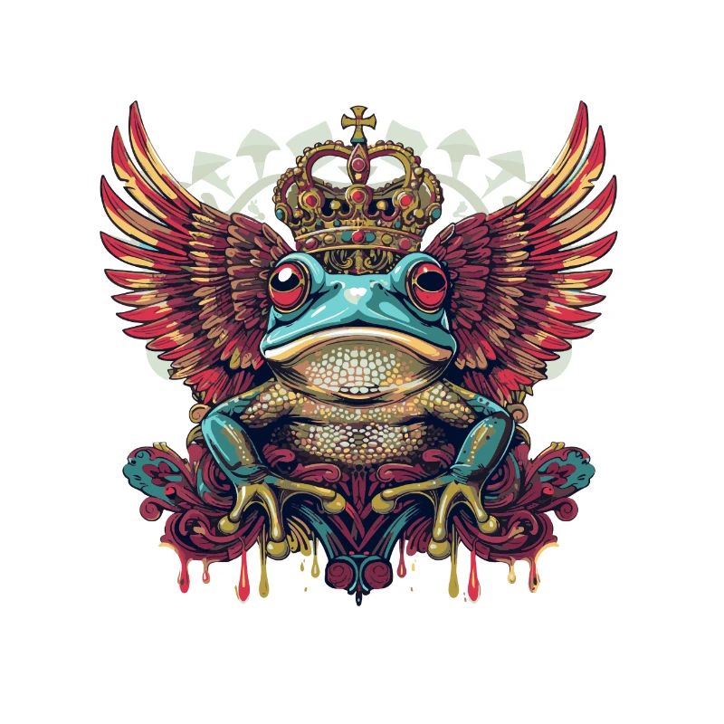 Frosch Bunt