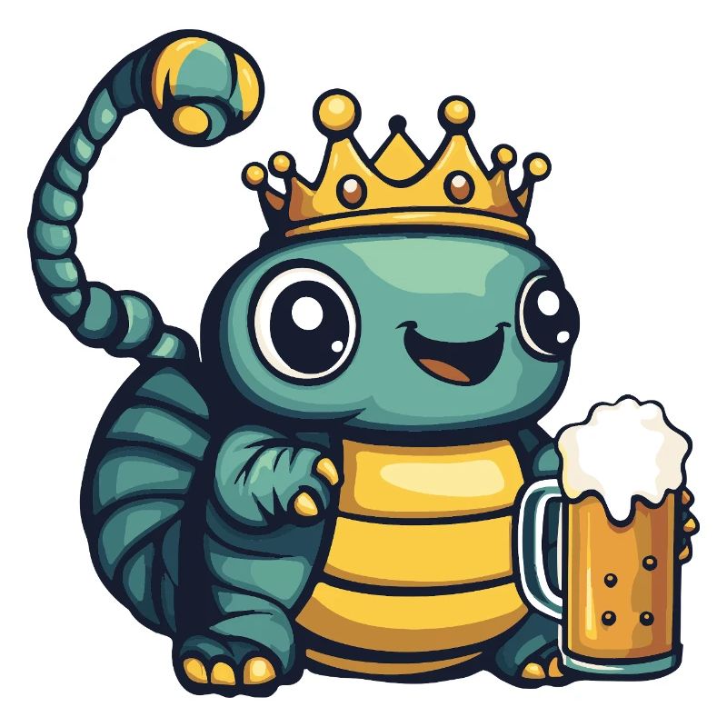 Wurm Bier Lustig