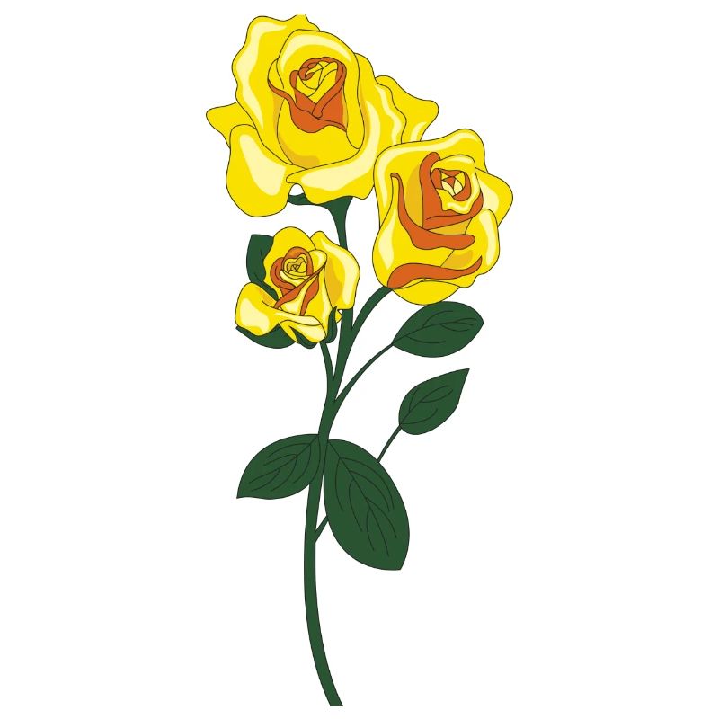 gelbe Rose