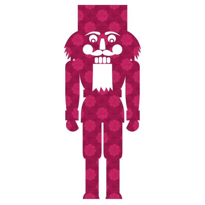 Nutcracker Christmas Decoration Texture Pattern