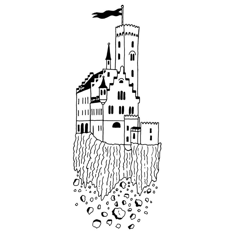 Black Flying Castle