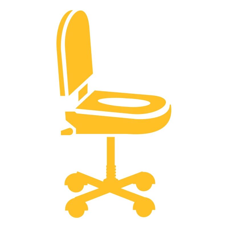 Nerd chaise de bureau de commodité / convinience