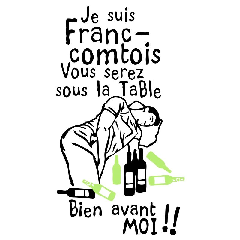 Franc Comtois stuff drunk before me