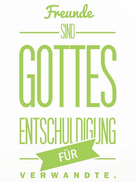 Spruch: Gottes Entschuldigung