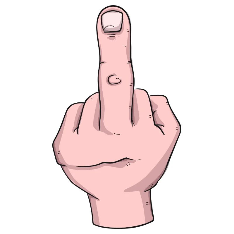 Mittelfinger