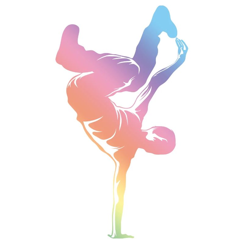 Breakdance Silhouette