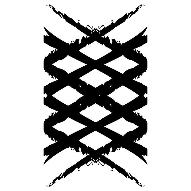 Diamonds Art Cross Pattern | Graphique vectoriel