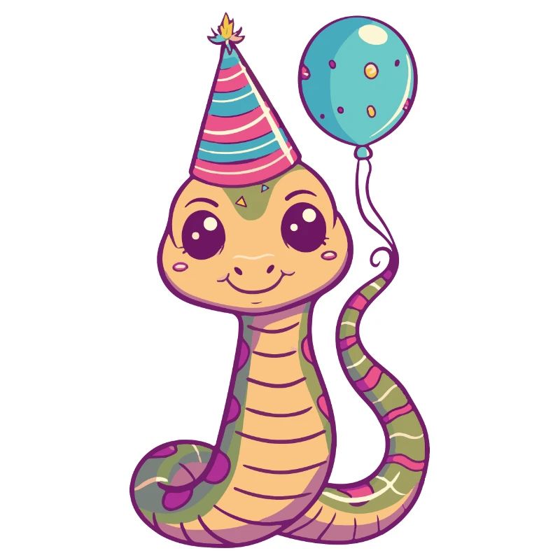 Snake Cobra Birthday Comic