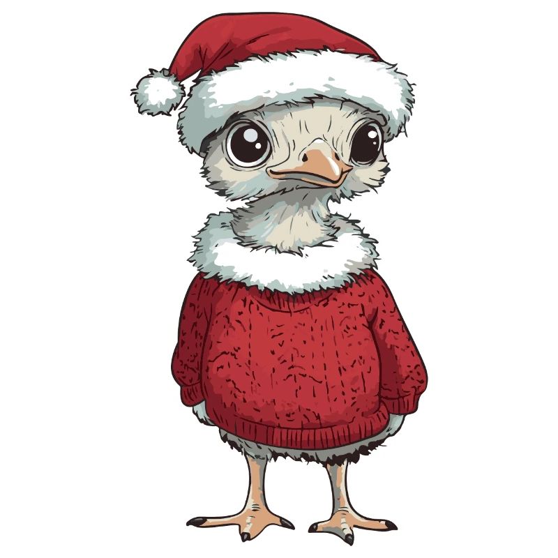 Strauß Weihnachten Comic