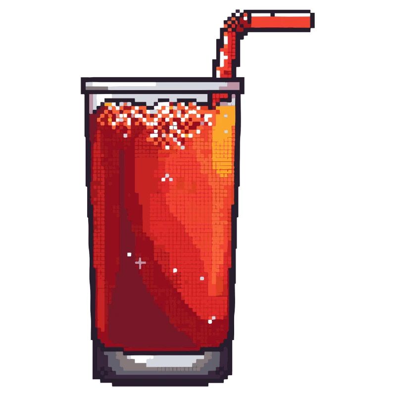 Softdrink Pixel Gamer