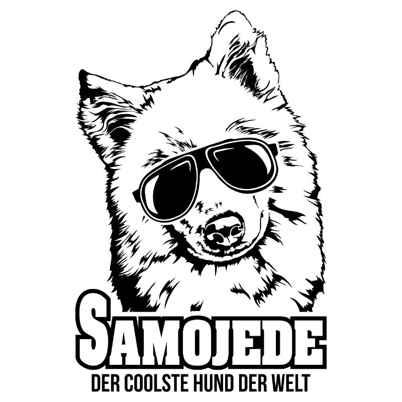 SAMOJEDE coolster Hund Hundespruch Wilsigns Hunde