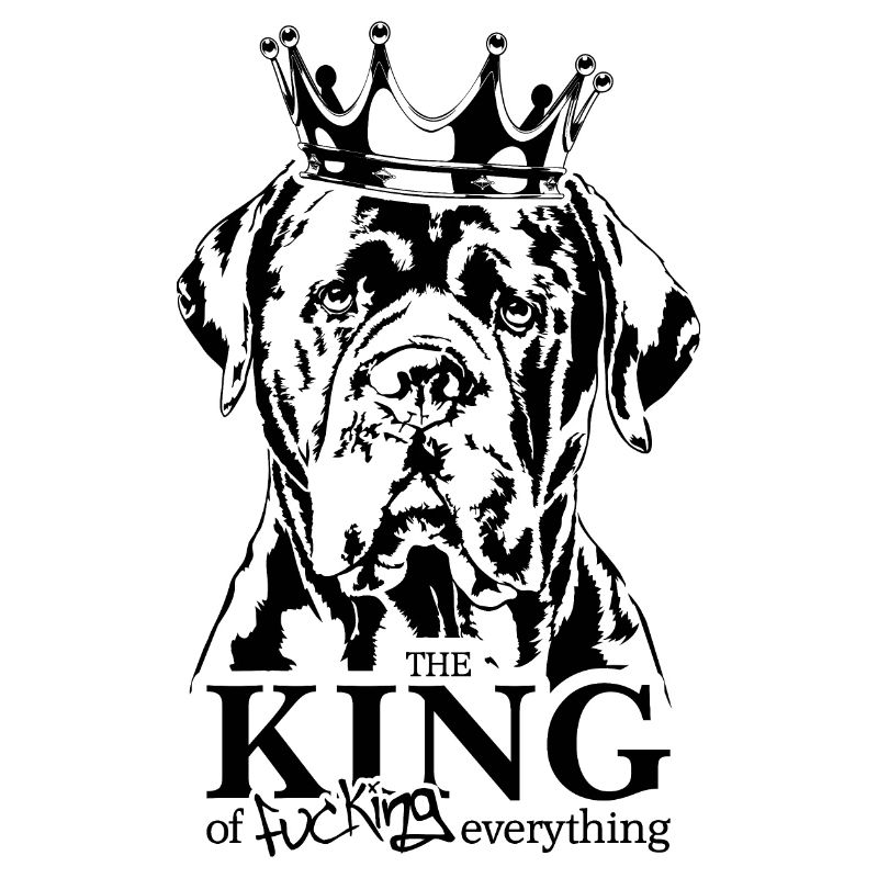 CANE CORSO King Hundespruch Hunde Hund Wilsigns