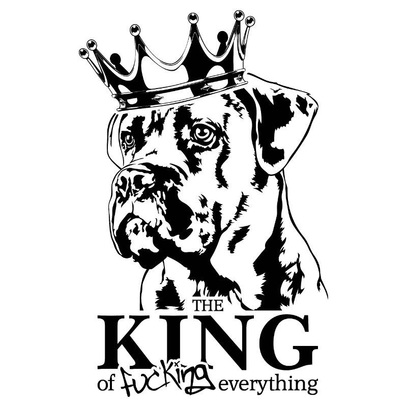 Cane Corso King Hundespruch Hunde Hund Wilsigns